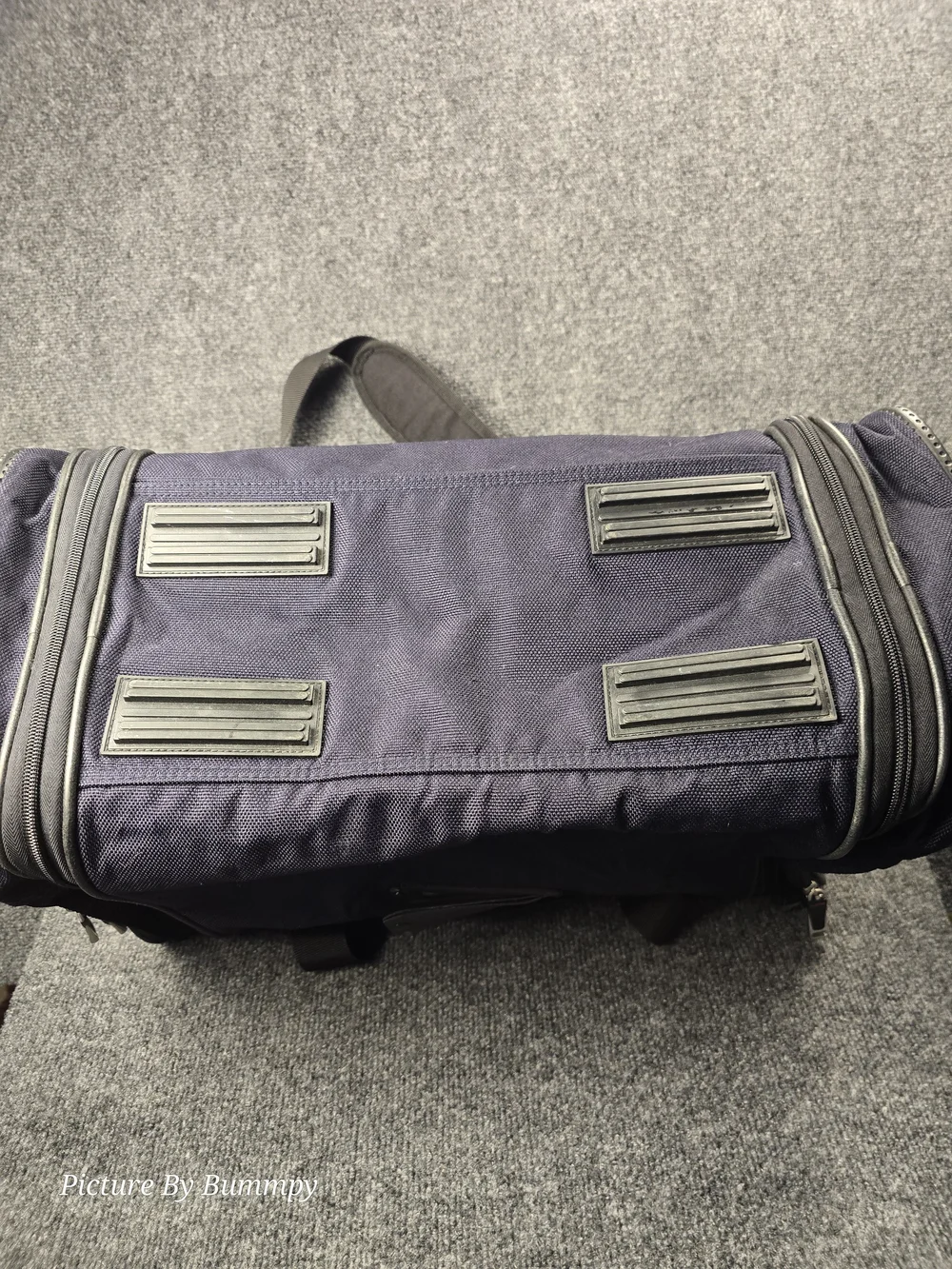 Embark Navy Blue Soft Sided Travel Bag.